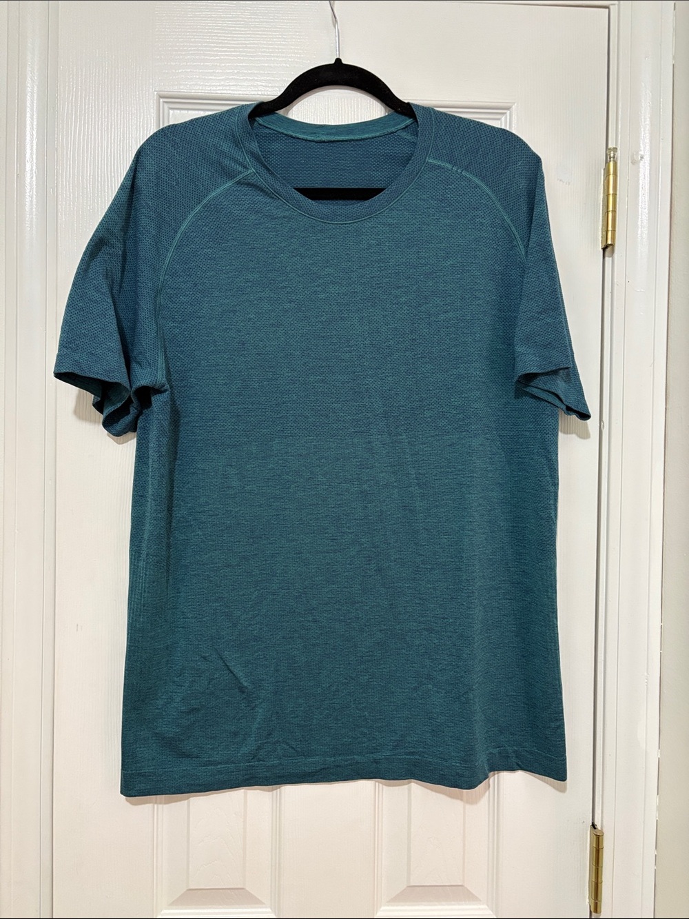 Men’s Lululemon Short Sleeve Crew athletic Tee — dark Teal